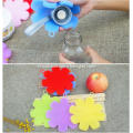 Silicone Flower Brush for Dishes Pot Soft Scrubber Sponge